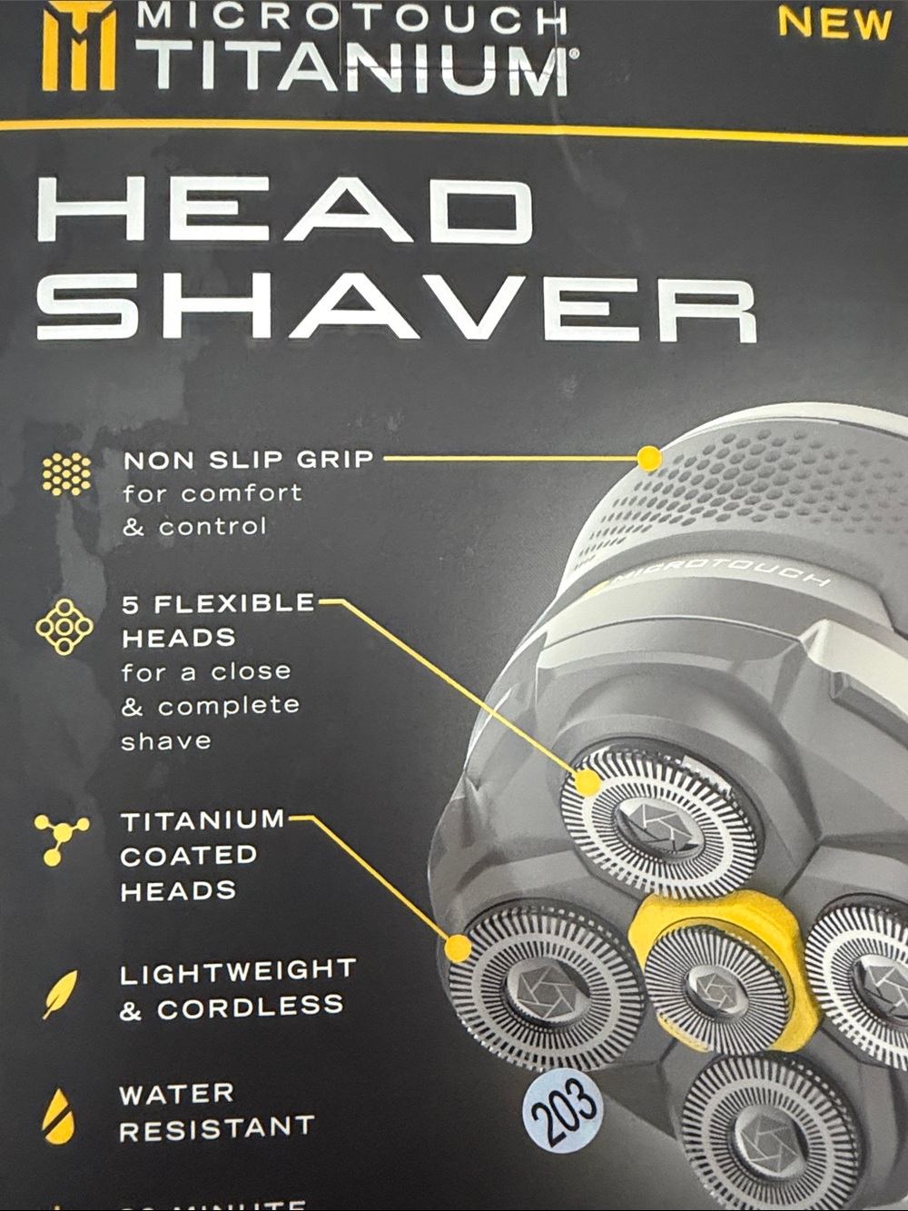 Head Shaver - Gray and Yellow